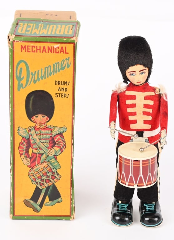 JAPAN WINDUP DRUMMER w/ BOX (1 of 3)
