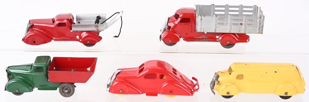 5-SMALLER PRESSED STEEL VEHICLES (1 of 2)