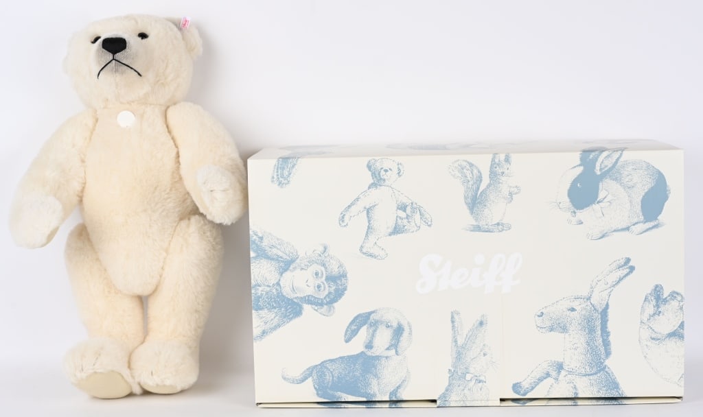 STEIFF #036514 POLAR TEDDY BEAR MIB (1 of 2)