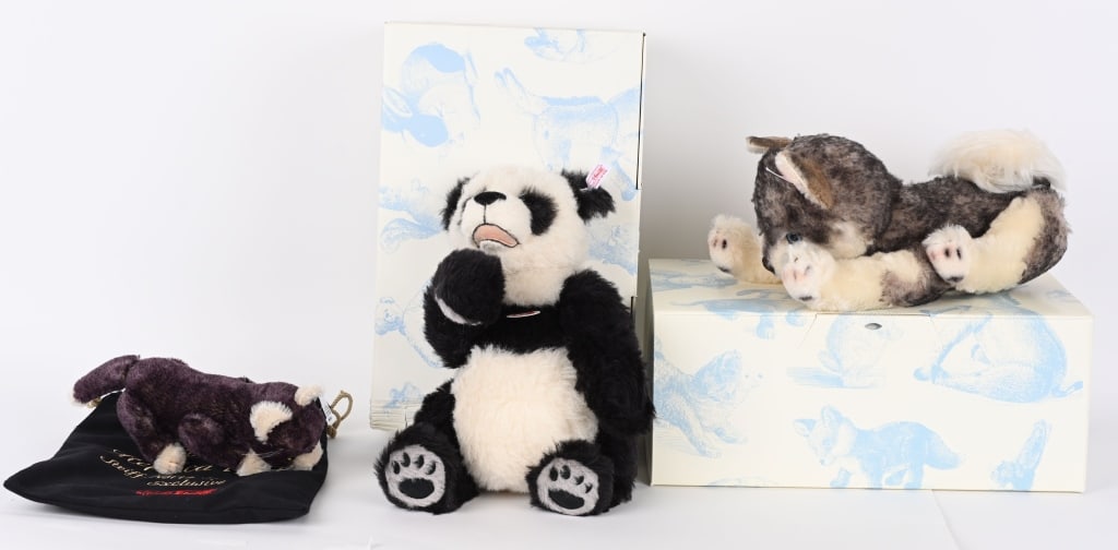 3- LIMITED EDITION STEIFF AMINALS (1 of 4)