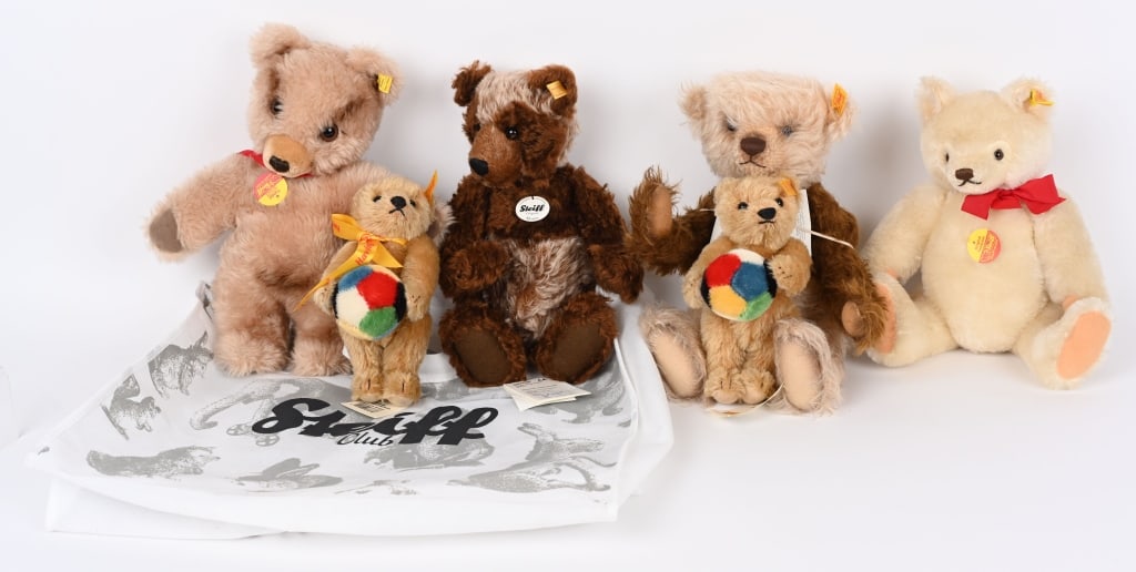 6- STEIFF TEDDY BEARS (1 of 3)