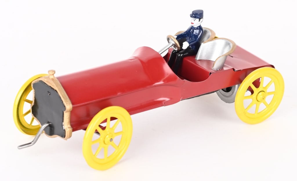 WILKINS TIN WINDUP RACE CAR (1 of 5)