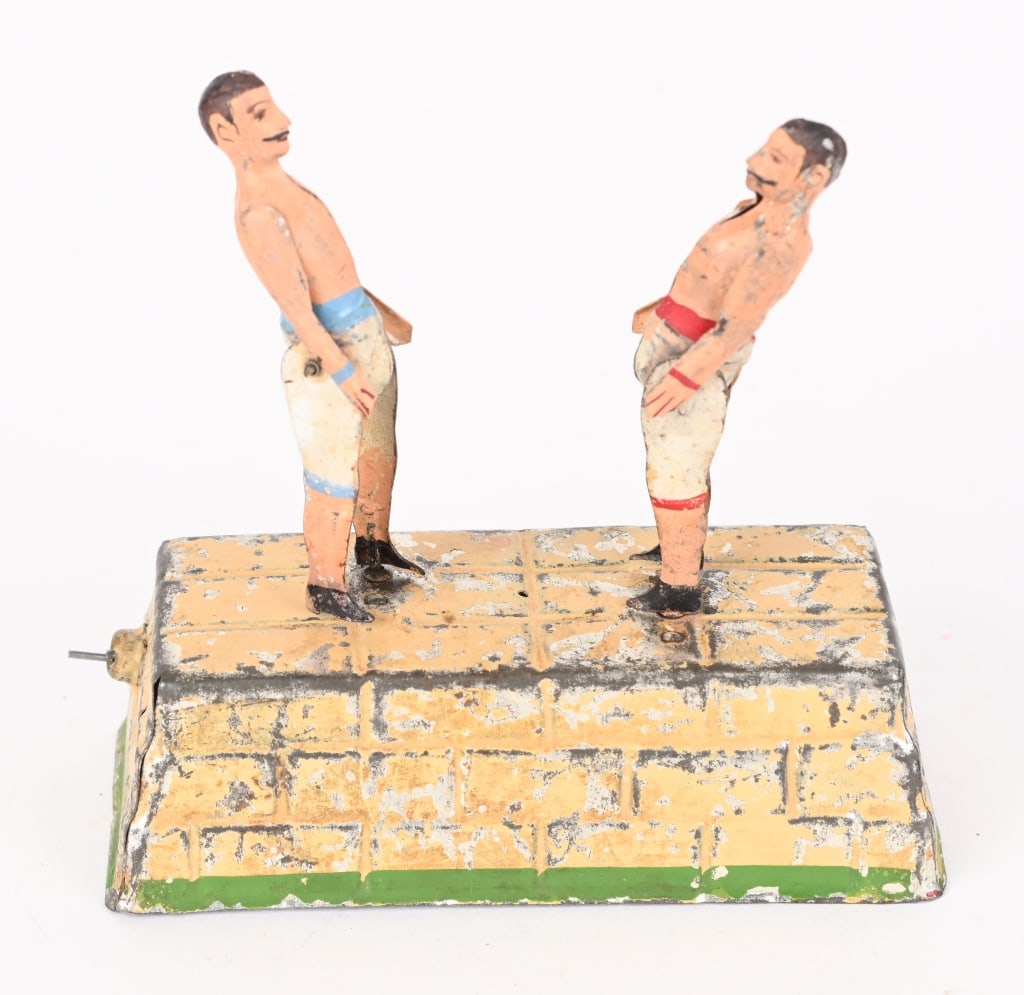 GERMAN HAND PAINTED TIN FIGHTERS (1 of 5)