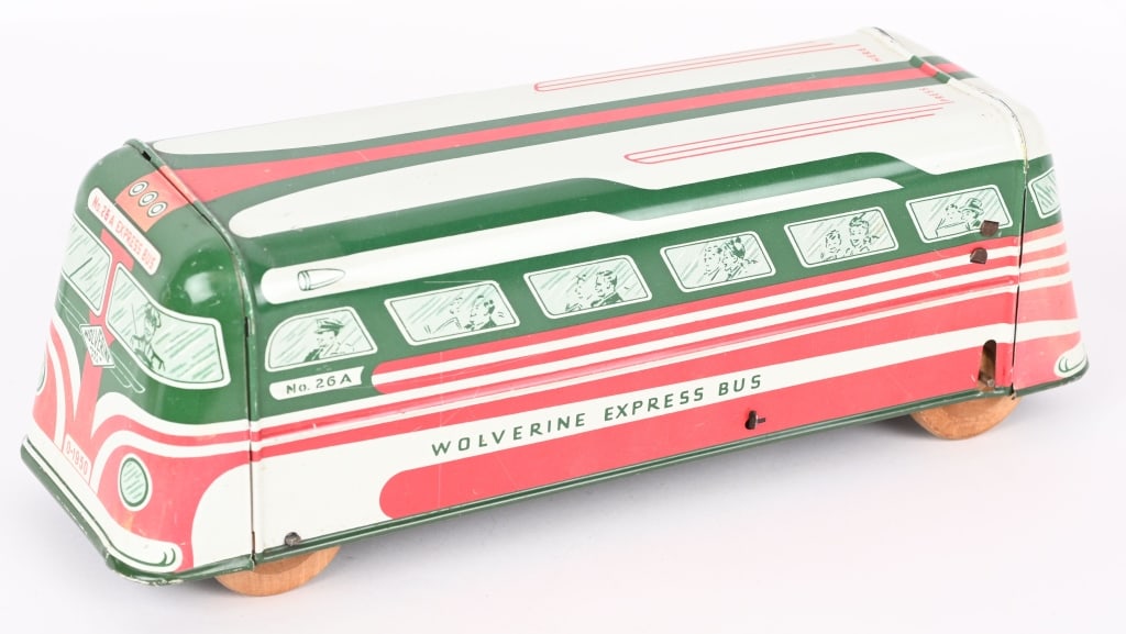 WOLVERINE TIN WINDUP EXPRESS BUS (1 of 5)