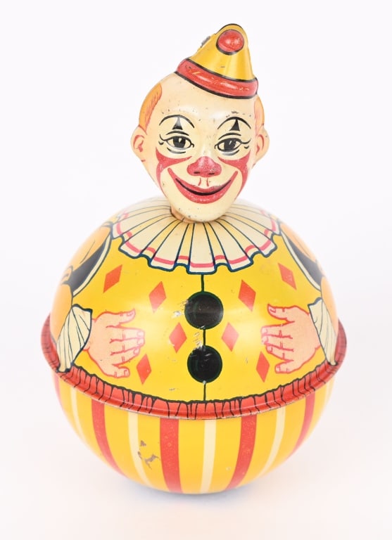 CHEIN TIN CLOWN ROLY POLY (1 of 3)