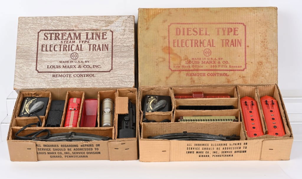 2- MARX TRAIN SETS w/ BOXES (1 of 3)