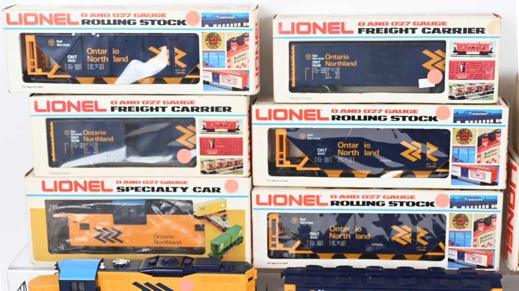 2-LIONEL O GAUGE ONTARIO NORTHERN TRAIN SETS (1 of 4)