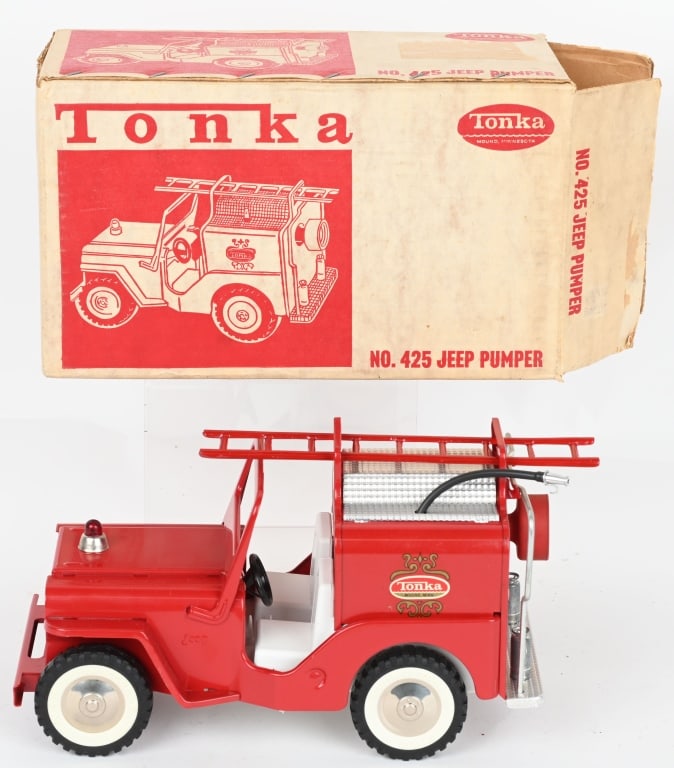 TONKA #425 JEEP PUMPER w/ BOX (1 of 6)