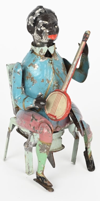 GUNTHERMANN SETAED BLACK MAN WITH BANJO (1 of 5)