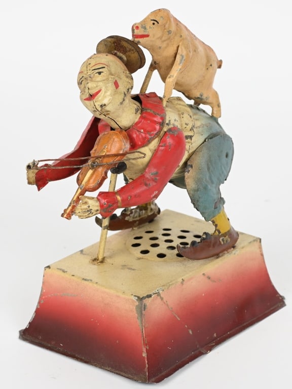 GUNTHERMANN CLOWN & PIG MUSICAL TOY (1 of 6)