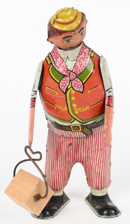 MARX TIN WINDUP RED THE ICE-MAN (1 of 6)