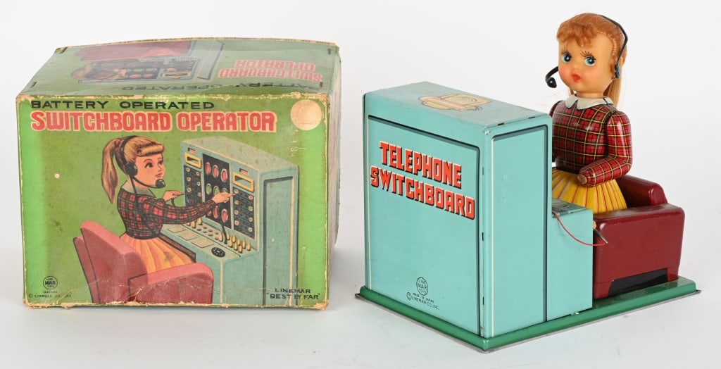 JAPAN BATTERY OP SWITCHBOARD OPERATOR w/ BOX (1 of 7)