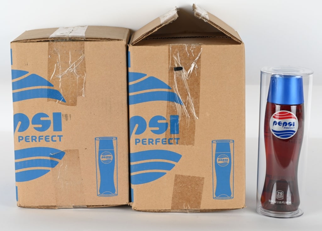 2- 2015 BACK TO THE FUTURE PEPSI PERFECT MIB: 2- 2015 Limited Edition Back to the Future Pepsi Perfect Bottles in Boxes. 1 Still sealed. Excellent
