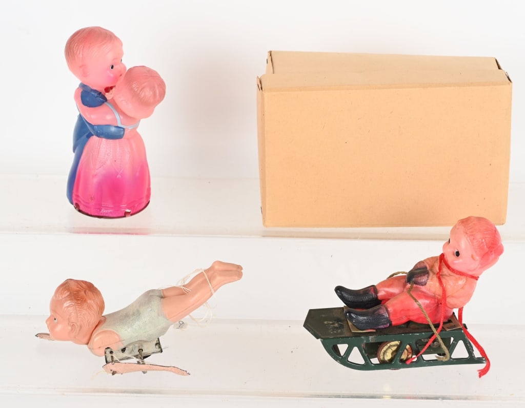3- WINDUP CELLULOID TOYS (1 of 2)