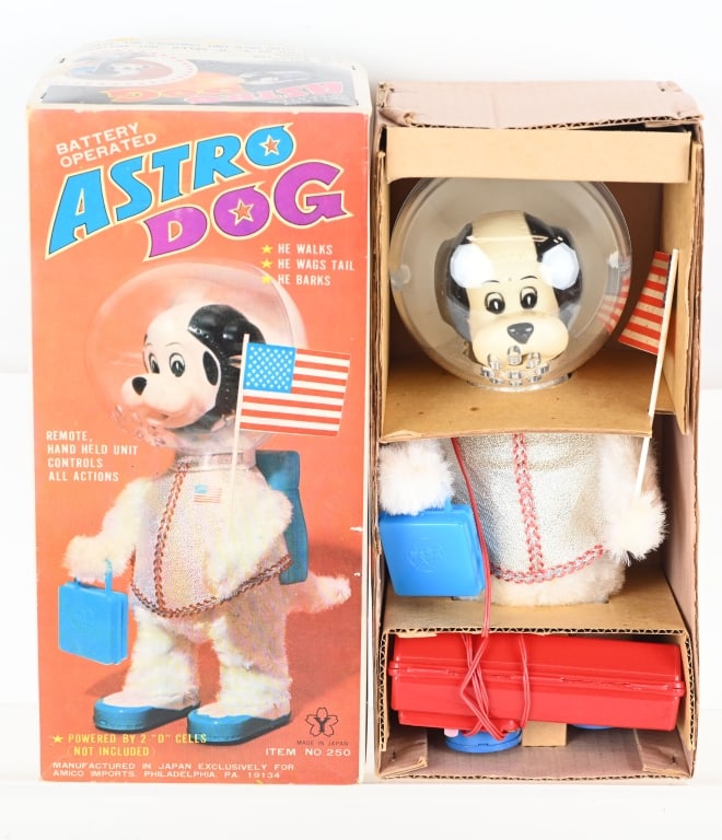 JAPAN BATTERY OP ASTRO DOG w/ BOX (1 of 3)