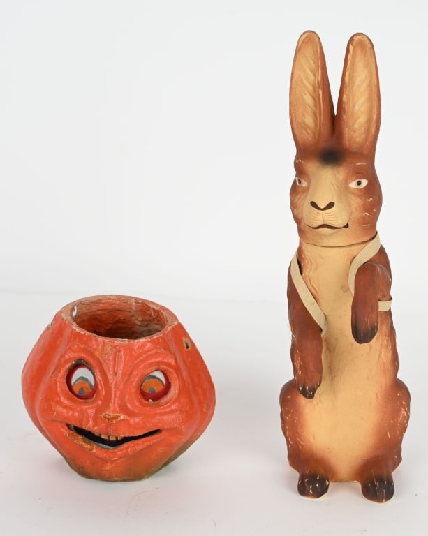 HALLOWEEN PUMPKIN & EASTER RABBIT CONTAINER (1 of 6)