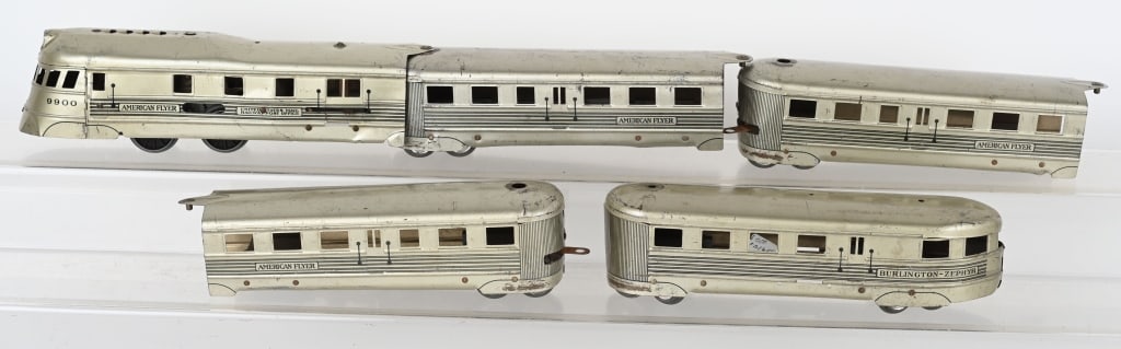 AMERICAN FLYER #9900 BURLINGTON ZEPHYR (1 of 5)