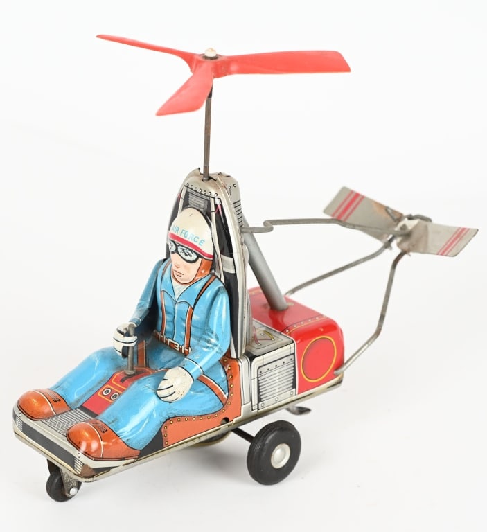 JAPAN TIN FRICTION USAF HELICOPTER (1 of 4)