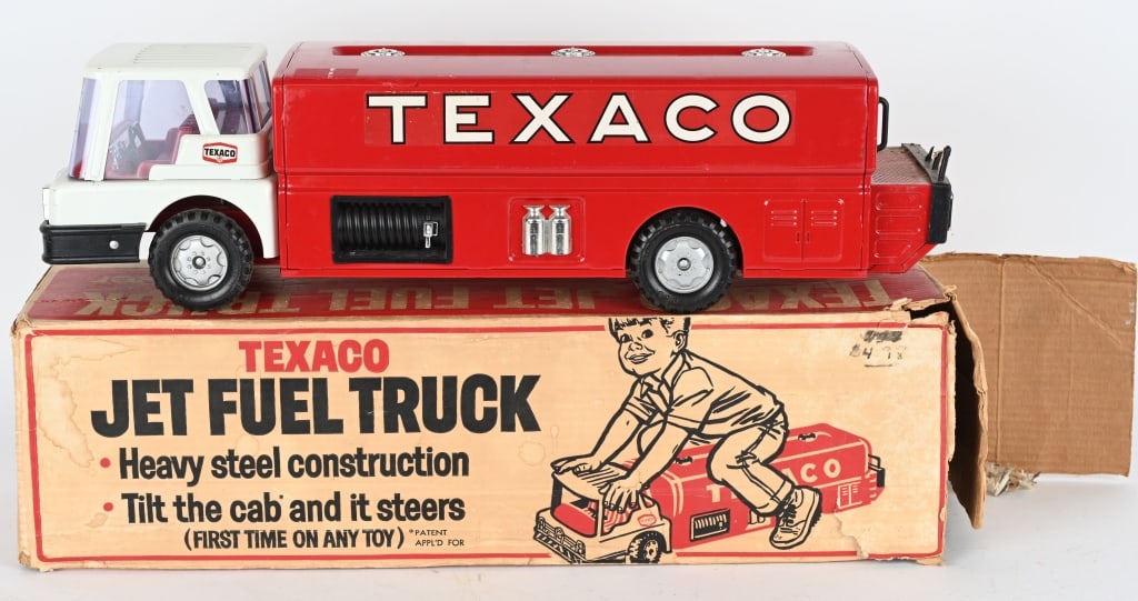 BUDDY L TEXACO JET FUEL TRUCK w/ BOX (1 of 5)