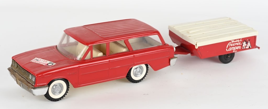 BUDDY L WAGON & TEEPEE CAMPER (1 of 4)