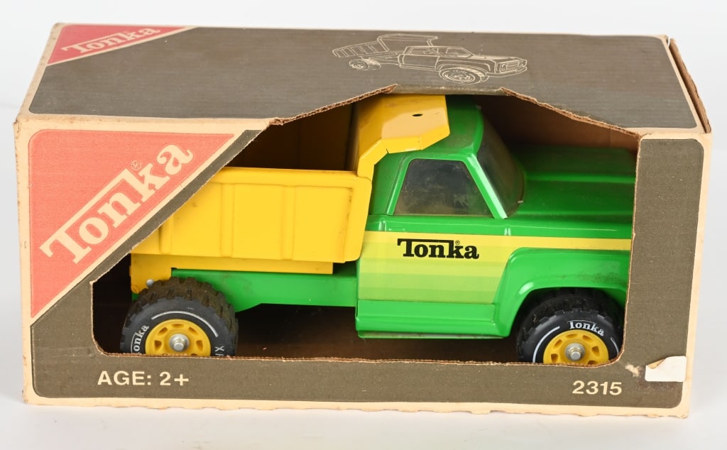 TONKA #2315 DUMP TRUCK MIB: New Old Stock in the Box. 14"