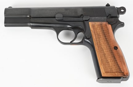 BUENOS ARIES POLICE MARKED FN HI-POWER PISTOL 9MM