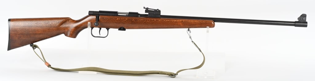 POLISH WZ.78 .22LR BOLT ACTION TRAINING RIFLE: SERIAL NUMBER: B01306. BARREL: 26". CALIBER: .22LR. MANUFACTURED: 1990. Made as a training rifle for the Polish Military. Imported by PW Arms. Matching serials on the receiver, bolt, sights and magazi