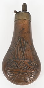 ORIGINAL COLT 1851 NAVY POWDER FLASK