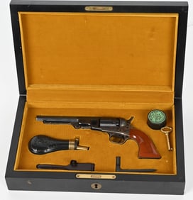 CASED COLT POCKET NAVY BLACKPOWDER REVOLVER