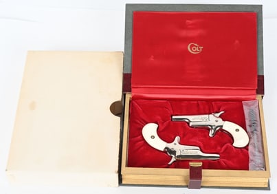 BOOK CASE SET COLT THUER DERINGERS-1960