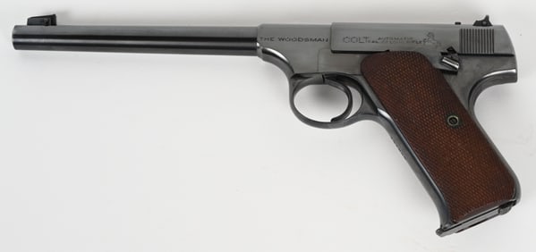 FINE FIRST SERIES COLT THE WOODSMAN .22LR PISTOL