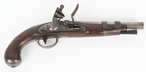 US MODEL 1816 SIMEON NORTH FLINTLOCK PISTOL