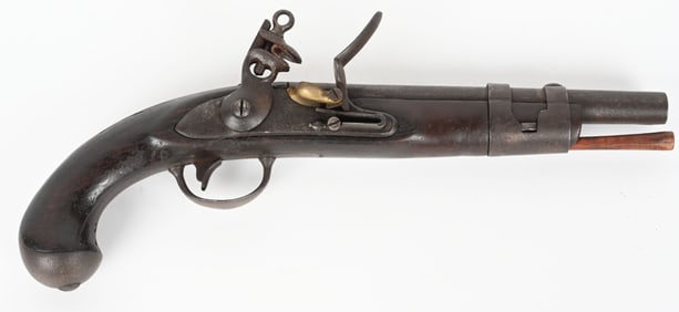US MODEL 1816 SIMEON NORTH FLINTLOCK PISTOL