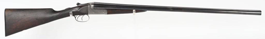 SCOTTISH PROOFED DOUBLE BY D. CROCKART AND CO: SERIAL NUMBER: NSN. BARREL: 29". CALIBER: 12 GAUGE. MANUFACTURED: CIRCA 1920. Made by David Crockart of Perth, Scotland. Blued fluid steel nitro proofed barrels with smooth concave raised rib, extract