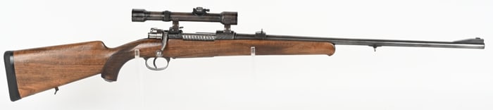 PRE-WAR GERMAN MAUSER SPORTING RIFLE WITH OPTICS