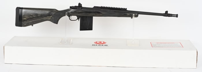 LEFT HAND RUGER GUNSITE SCOUT .308 WIN WITH BOX