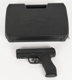 WALTHER MODEL CREED SEMI AUTO PISTOL WITH CASE