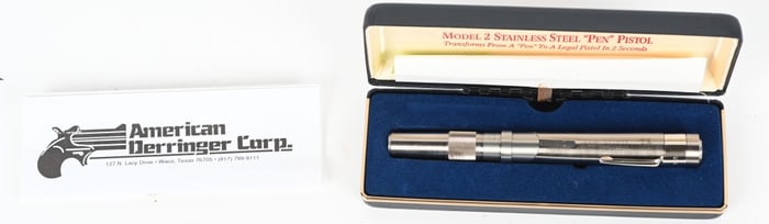 AMERICAN DERRINGER CORP MODEL 2 PEN PISTOL