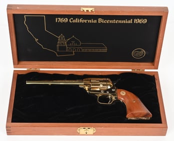 CASED COLT CALIFORNIA BI-CENTENNIAL FRONTIER