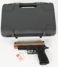SIG SAUER P320 VTAC SEMI AUTO PISTOL WITH CASE