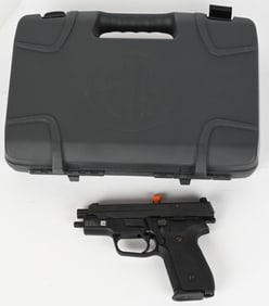 SIG SAUER M11-A1 SEMI AUTOMATIC PISTOL WITH CASE