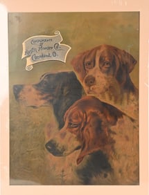 19th CENTURY AUSTIN POWDER ADVERTISNG LITHO