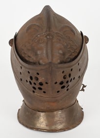 VICTORIAN 19TH CENT. KNIGHTS HELMET