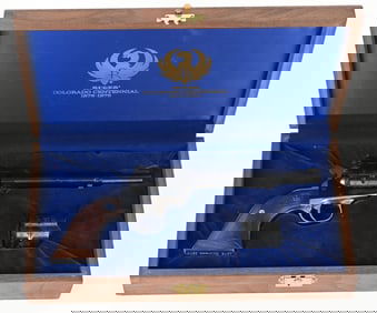 CASED RUGER COLORADO CENTENNIAL 1976 SINGLE SIX