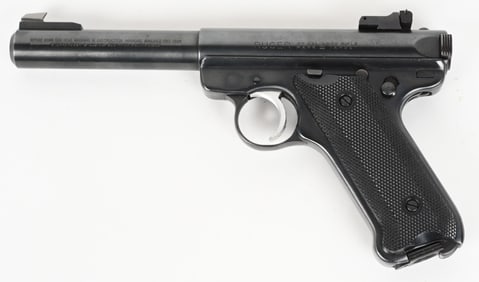 RUGER MARK II TARGET .22 SEMI AUTO PISTOL