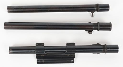 LOT (3) EARLY WEAVER EL PASO RIFLE SCOPES