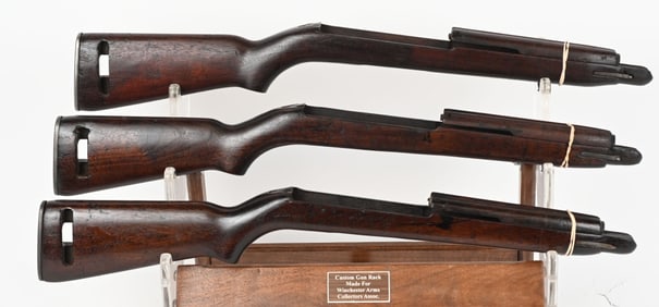 LOT OF 3 M1 CARBINE STOCKS/HANDGUARDS