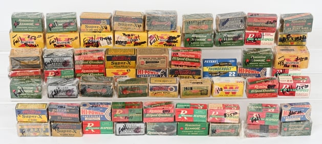 2075+ ROUNDS VINTAGE .22 AMMUNITION