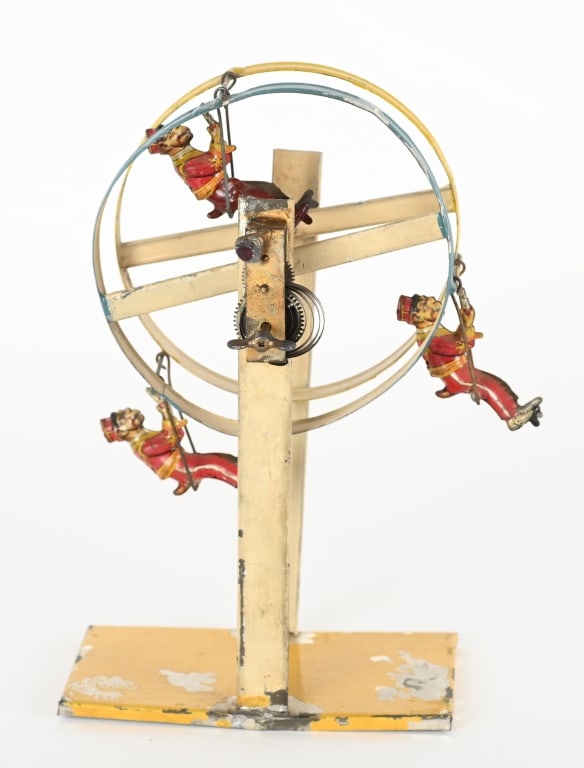 GERMAN CLOCKWORK MONKEY FERRIS WHEEL (1 of 4)