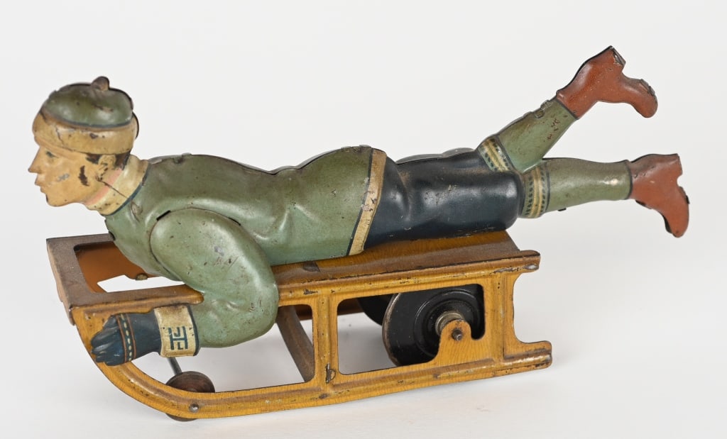 HESS TIN FRICTION BOY ON SLED (1 of 4)